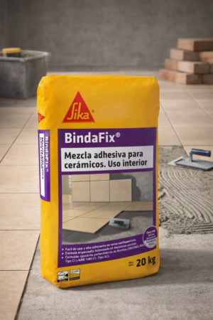 BindaFix® Básico Adhesivo Cementicio Impermeable 25 kg